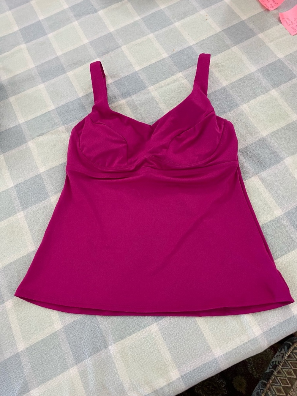 Athleta Bondi Tankini Underwire Swim Suit Top